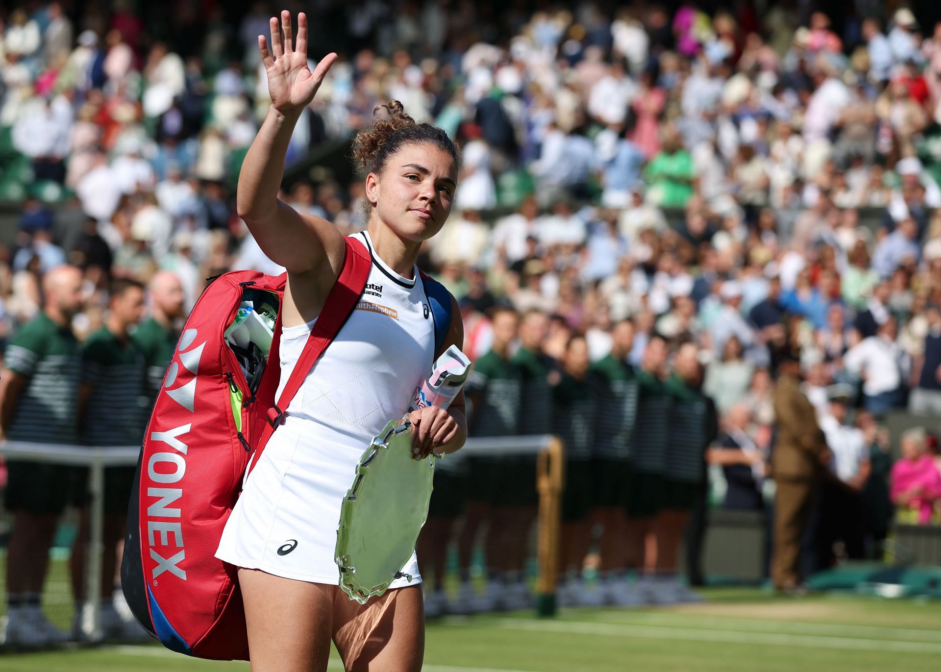 Jasmine Paolini was the Wimbledon runner-up. (Source: Getty)